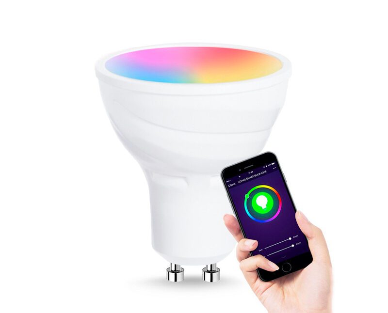 Lampadina LED Smart controllo da remoto - 5W GU10